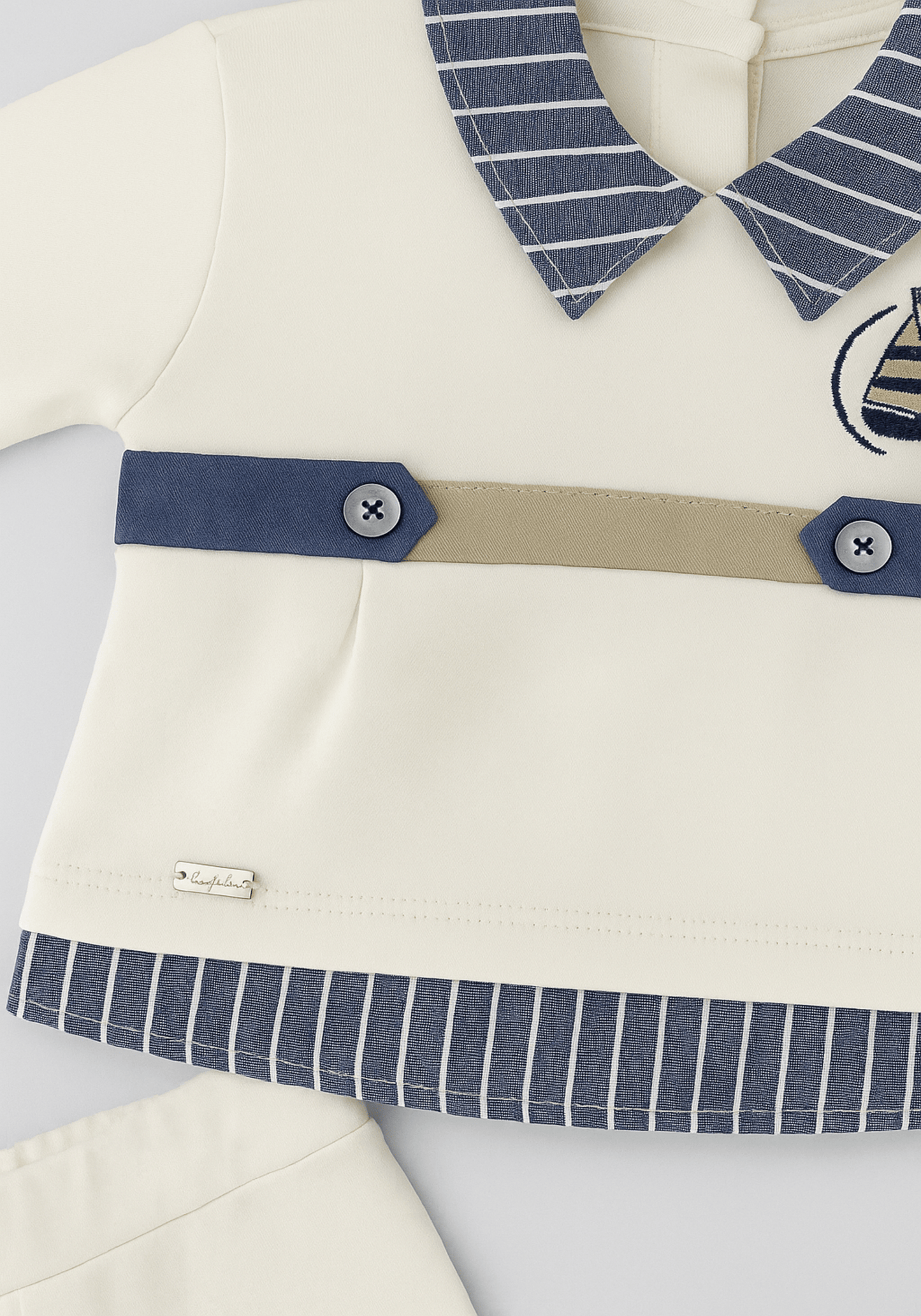 Baby Set Of 2: Romper With Cap