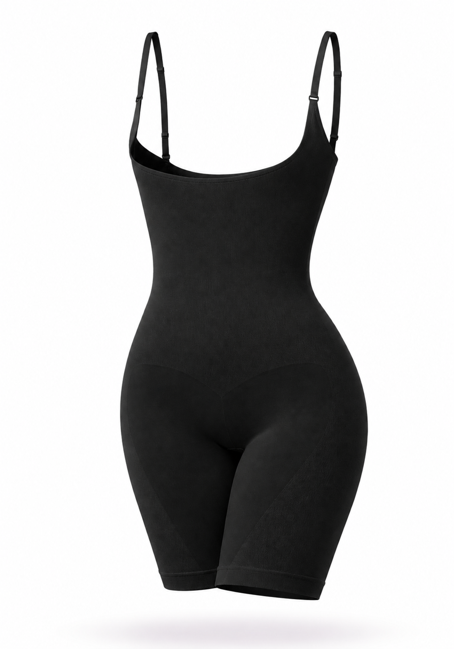 Thin Shoulder Strap Bra-Less Full Body Long Short Suit Shaper