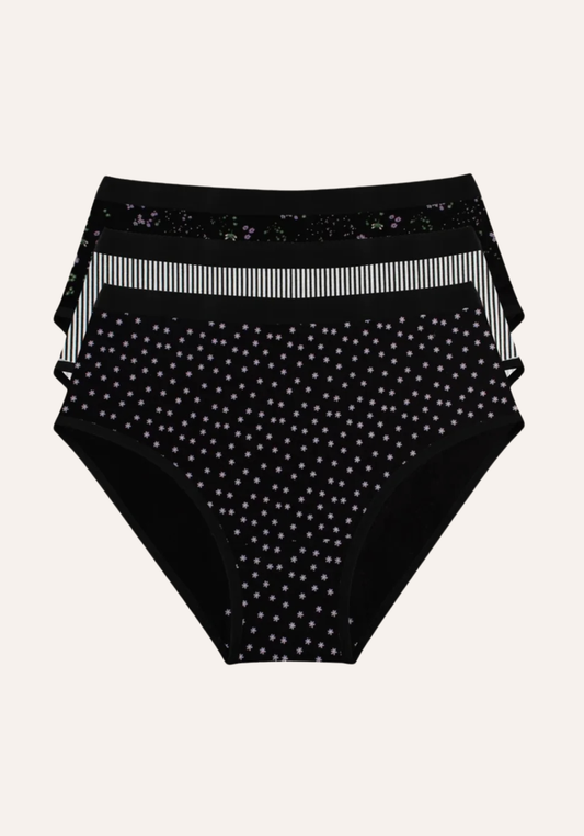 Printed Brief Pack Of 3