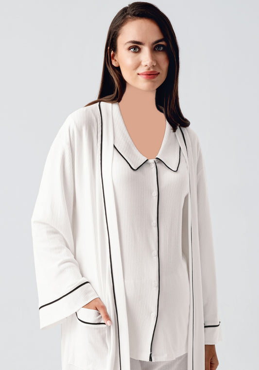 Maternal Striped 3 Piece Set