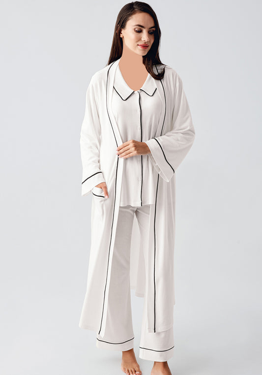 Maternal Striped 3 Piece Set