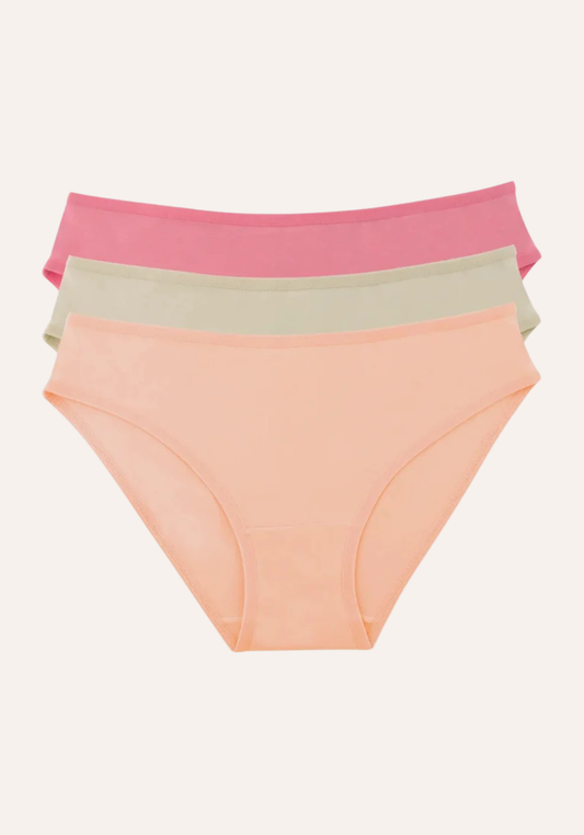 Plain Bikini Pack Of 3
