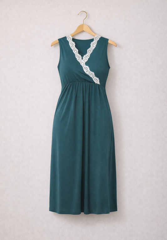 طقم رداء طويل للأمومة