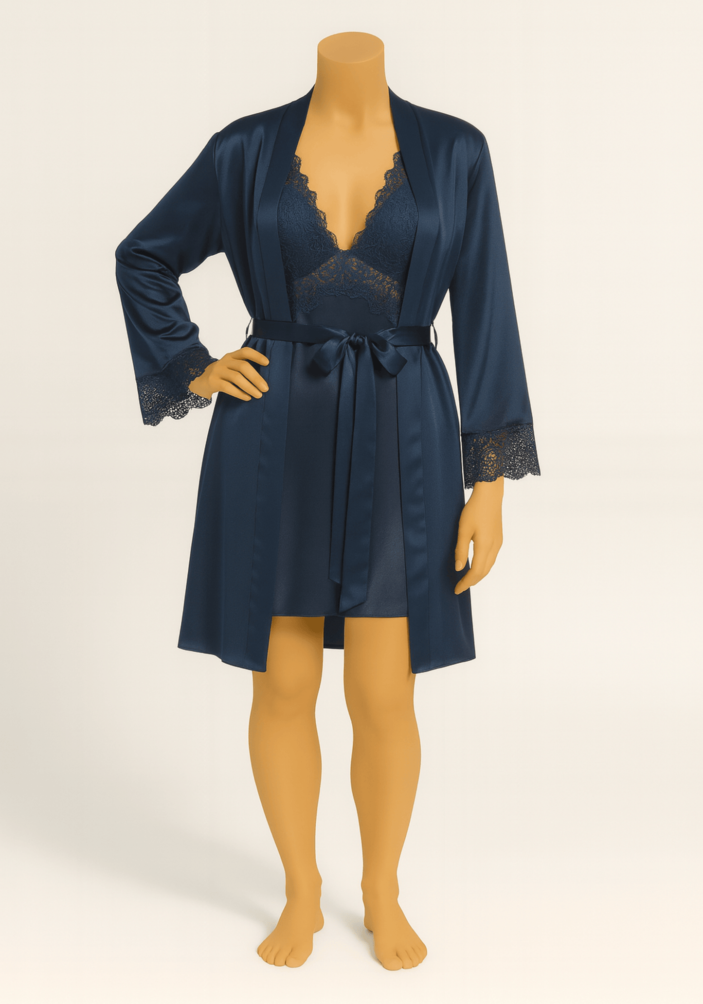 Bridal 6 Piece Satin Set