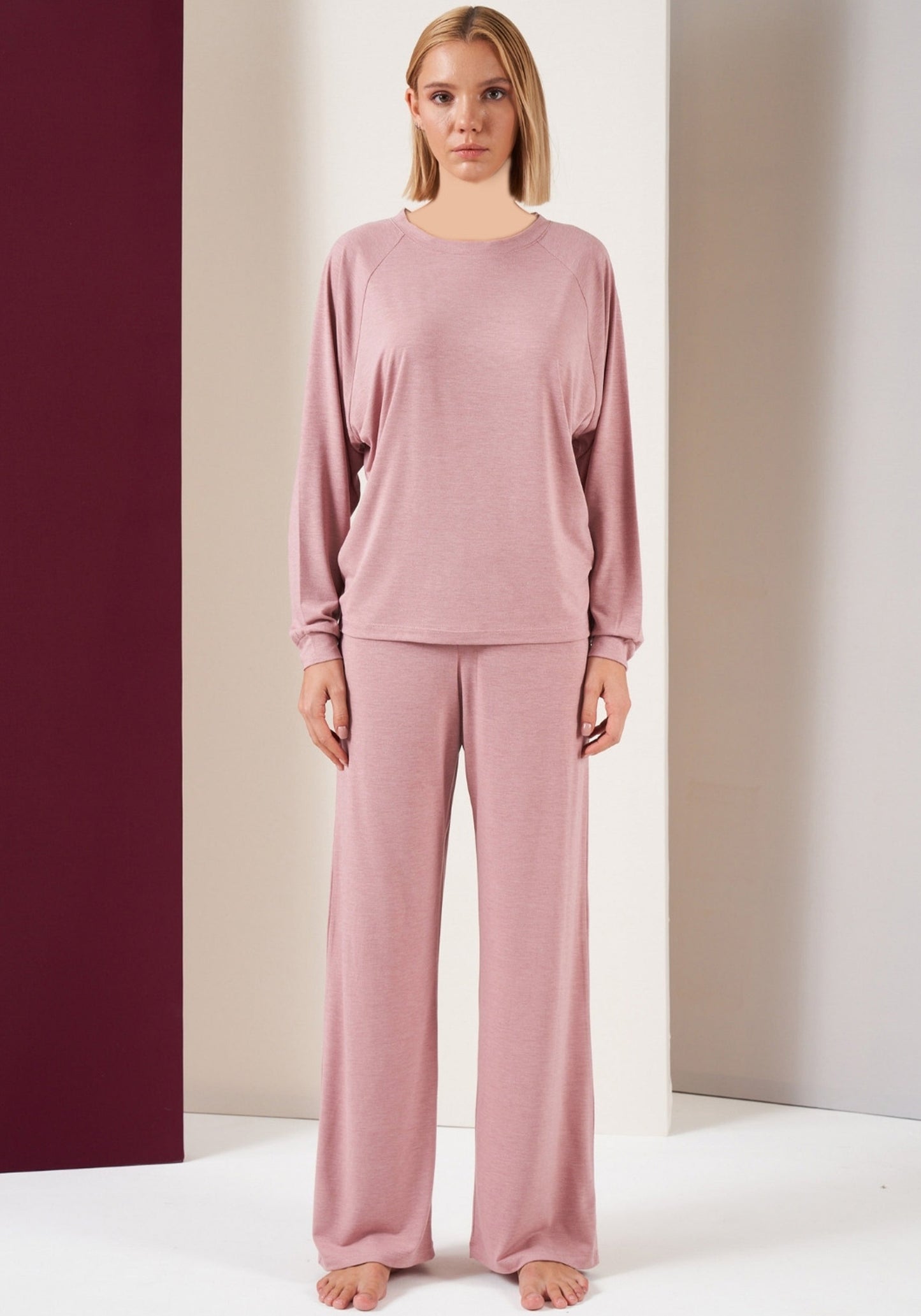 بيجامات بأكمام طويلة من S&L