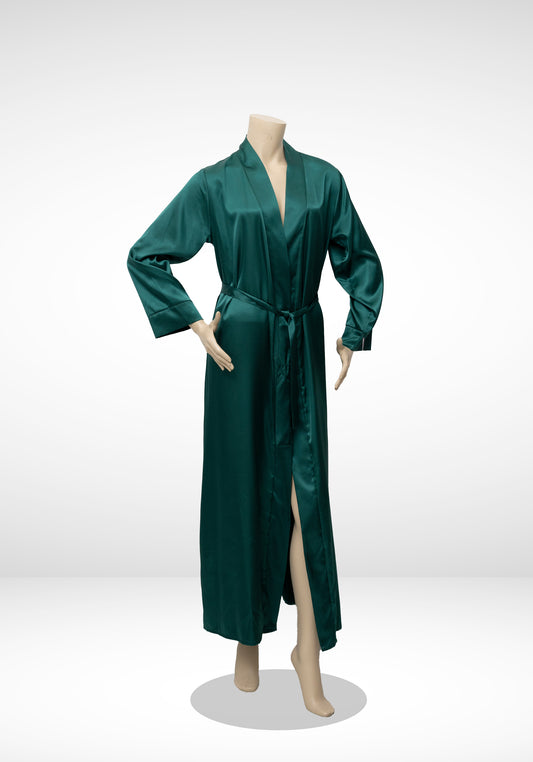 Satin Long Robe