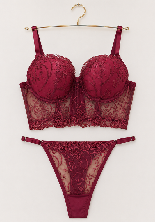 Bridal Bustier Set