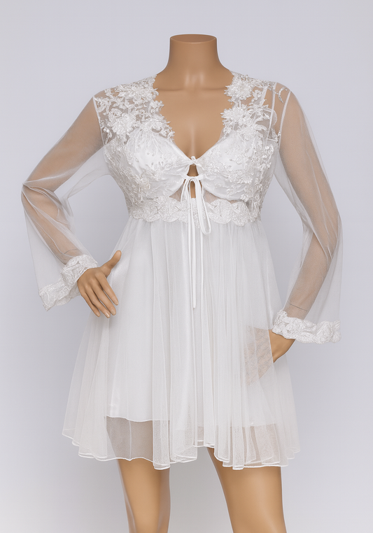 Bridal Short Gown Set