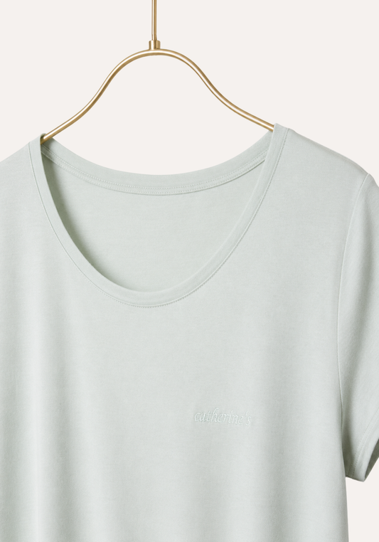 Pajamas: Short Sleeve Top And Pants (Viscose Lycra)