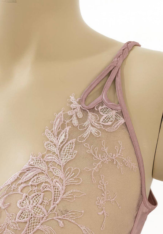 LNGR Satin Babydoll Padded Cups