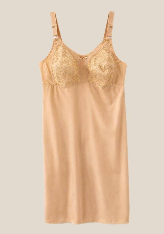 Short Cotton Underdress With Lace Cup (Extension)