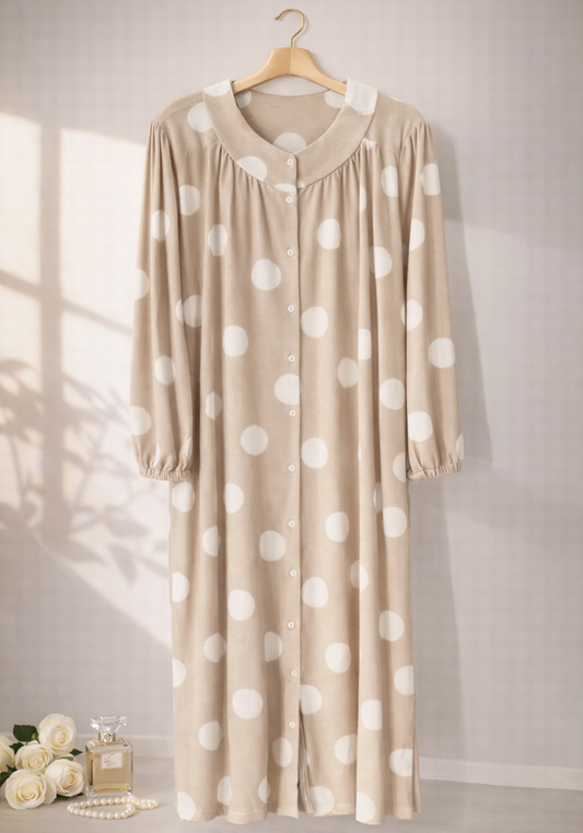 Long Sleeve Long Night Gown