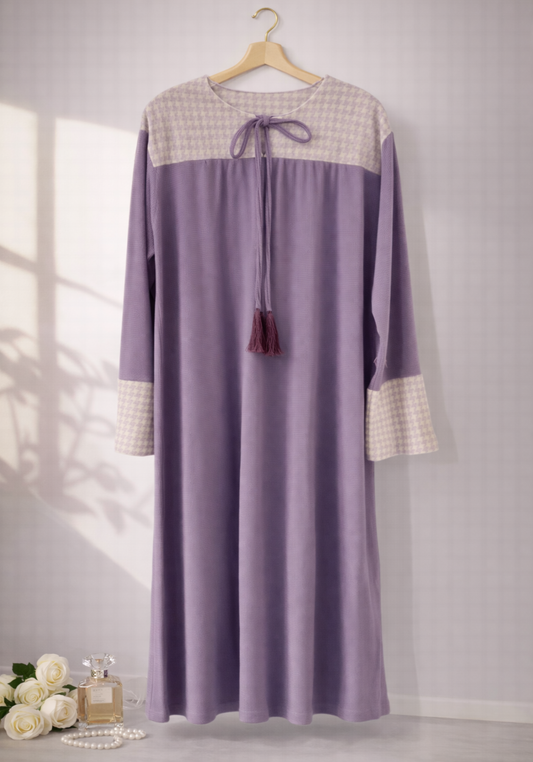 Long Sleeve Long Night Gown