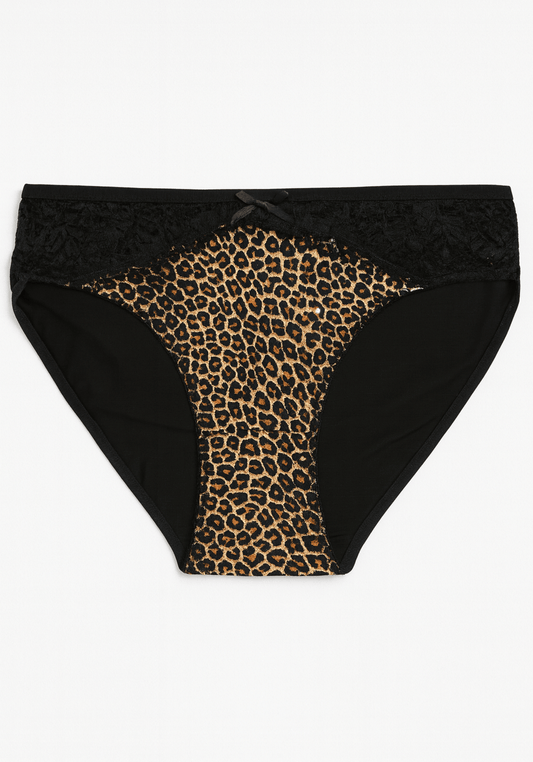 Lace Leopard Panties