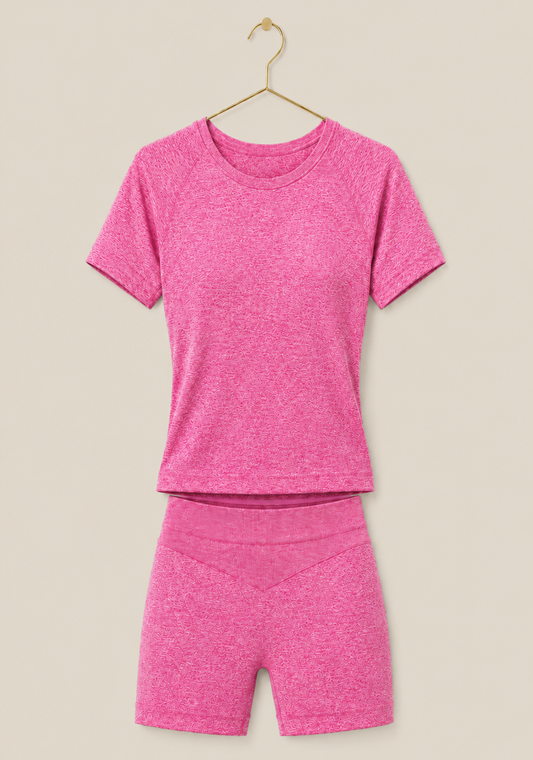 Sports Shaper Set: T-Shirt And Shorts Shaper