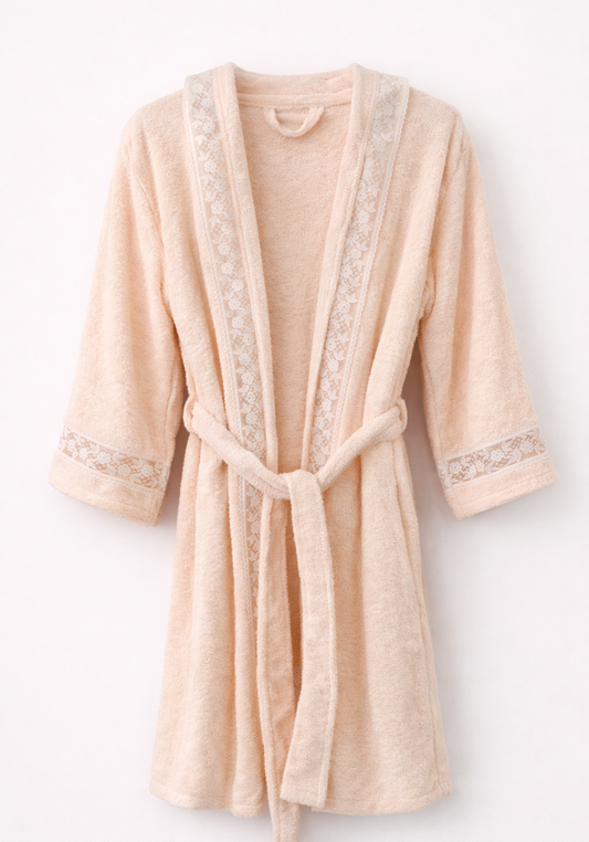 BTH Single Bamboo Hoody Bathrobe