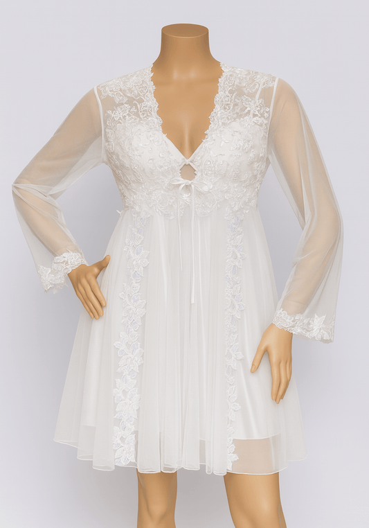 Bridal Short Gown Set