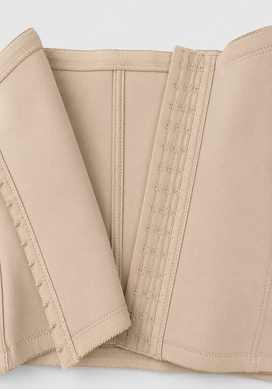 Corset: Waist Shaper With Hooks