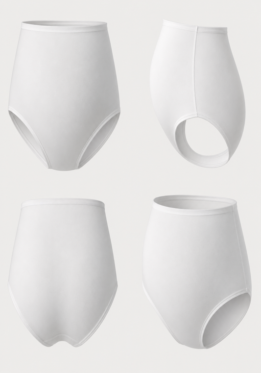Maternal Panty: Full Tummy Coverage (95% Cotton 5% Lycra)