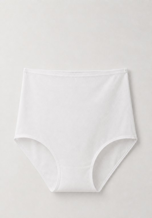 Maternal Panty: Full Tummy Coverage (95% Cotton 5% Lycra)