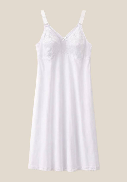 Long Cotton Underdress With Lace Cup (Extension)