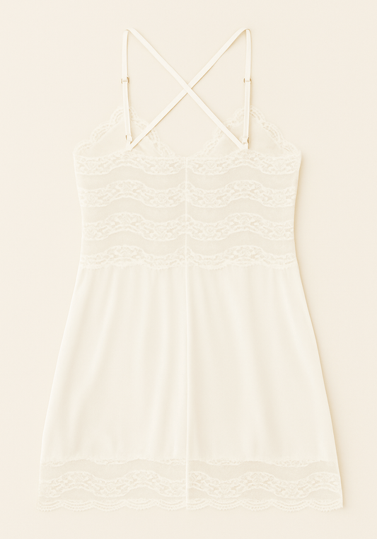 LNGR Ivresse Silk Dantel Babydoll