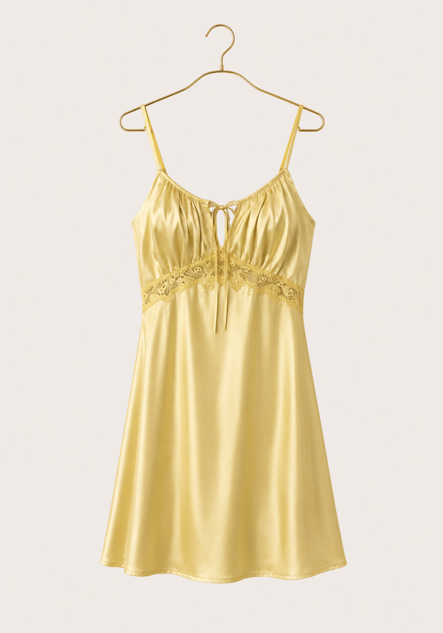 Satin Babydoll Padded Cups