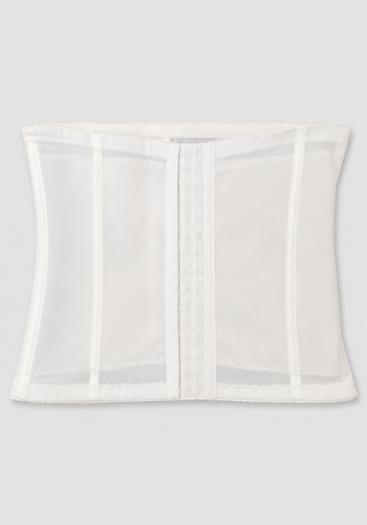 Corset: Hourglass Waist Shaper With Multi-Level Hooks For Tight Compression