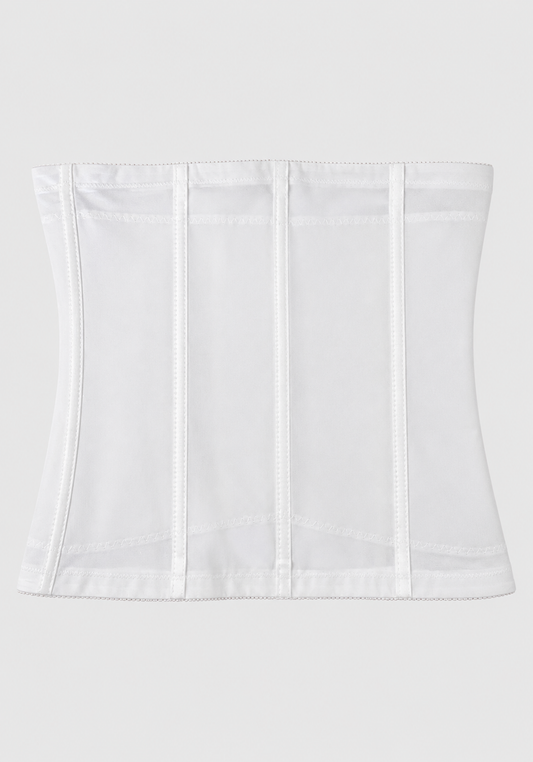 Corset: Hourglass Waist Shaper With Multi-Level Hooks For Tight Compression