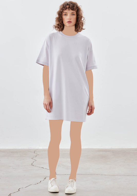 Cotton Pique Pocket Short Sleeve Dress