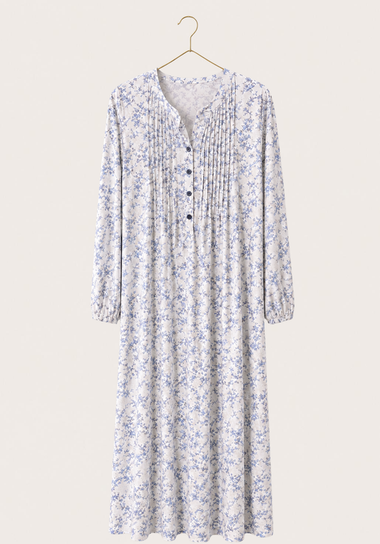 Long Sleeve Long Night Gown