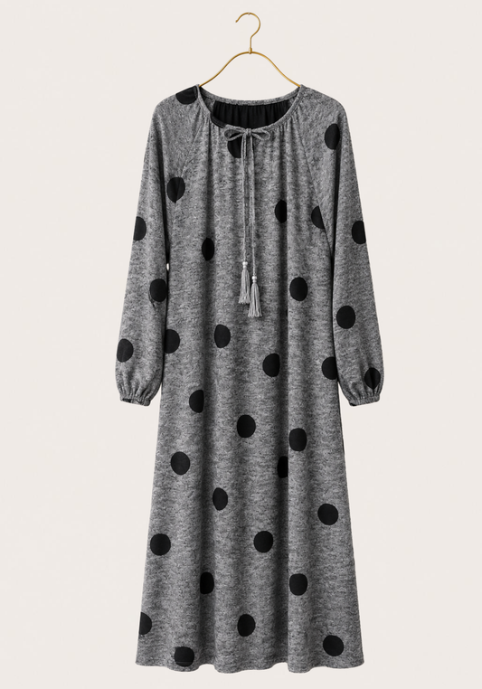 Long Sleeve Long Night Gown