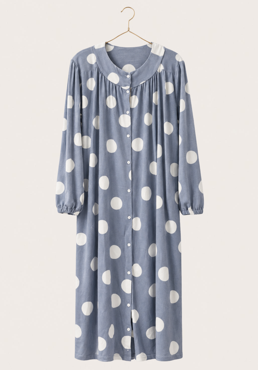 Long Sleeve Long Night Gown