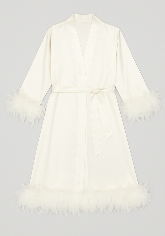 LNGR Bridal Furr Long Robe
