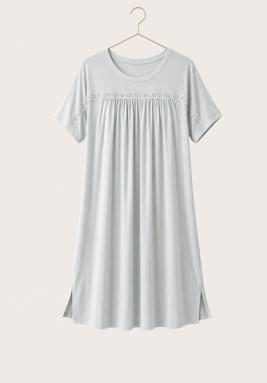 Short Sleeve Short Nighty