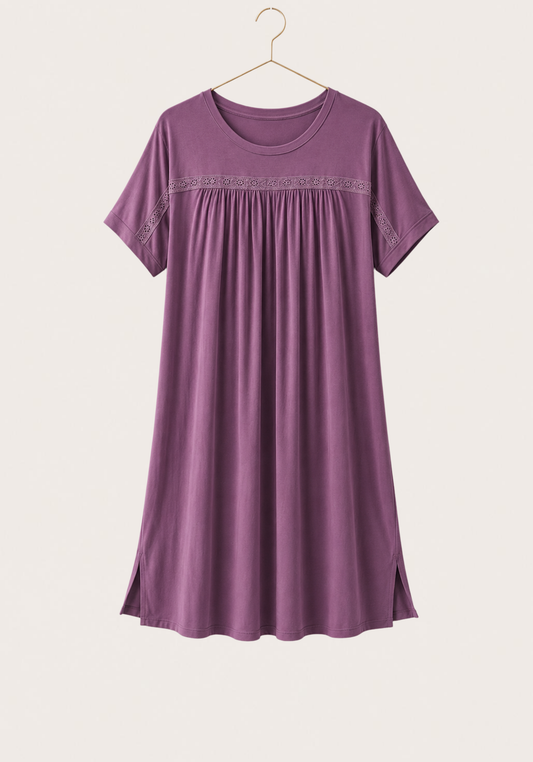 Short Sleeve Short Nighty