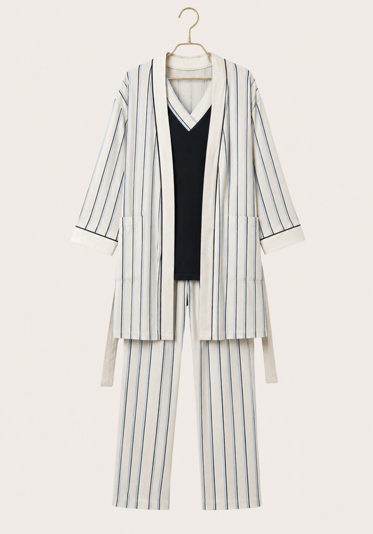 Maternal Striped 3 Piece Set