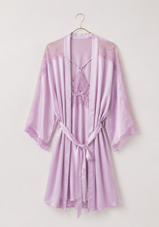 Satin Robe Set