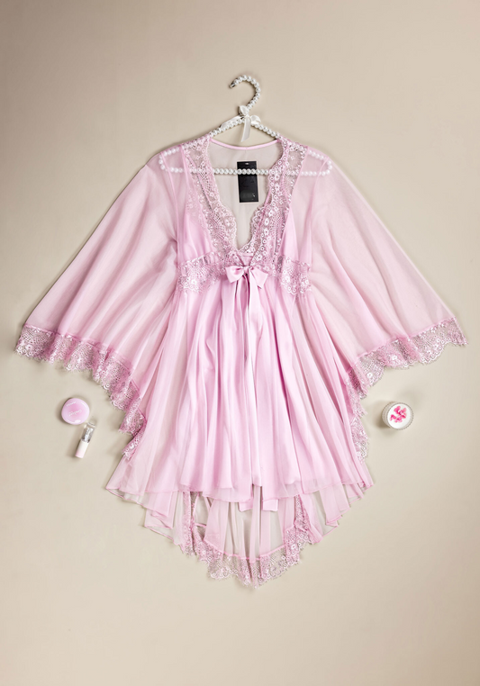 LNGR Dantel Robe Set