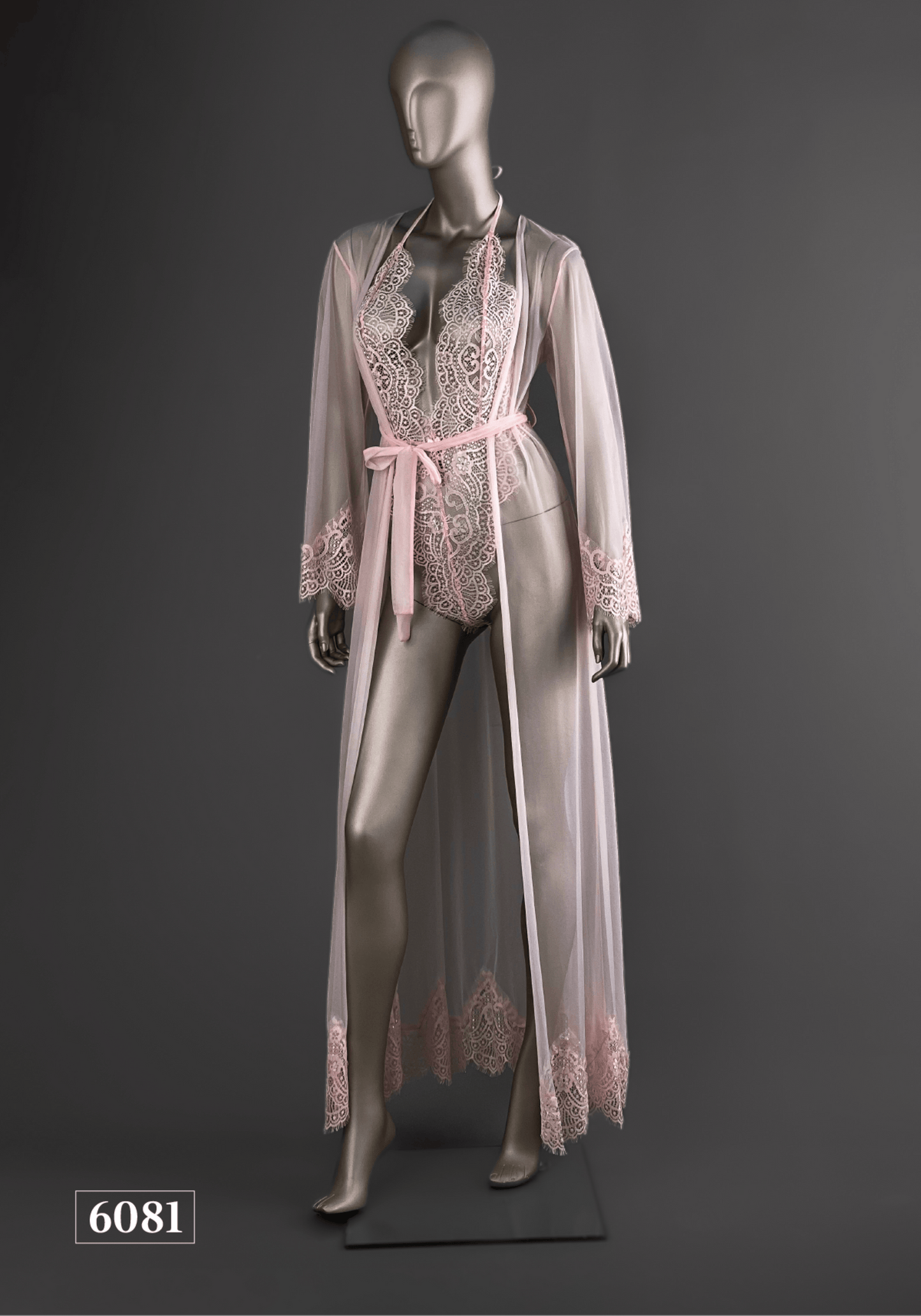 LNGR Bodysuit & Long Robe Set