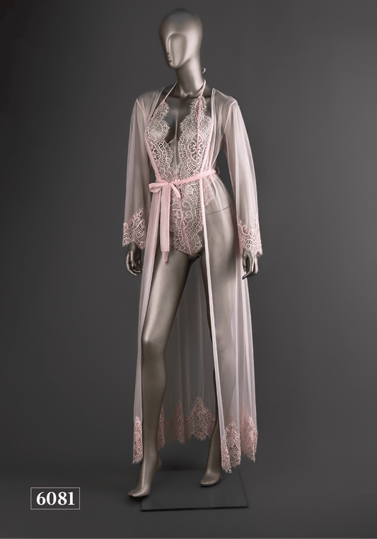 LNGR Bodysuit & Long Robe Set