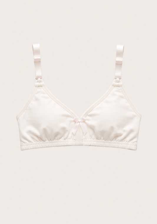 Maternal Nursing Bra: Soft Cotton Wire-Freee Nursing Bra