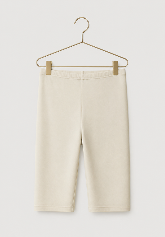 Leggings: Basic Plain Knee Length Leggings (Viscose Lycra)