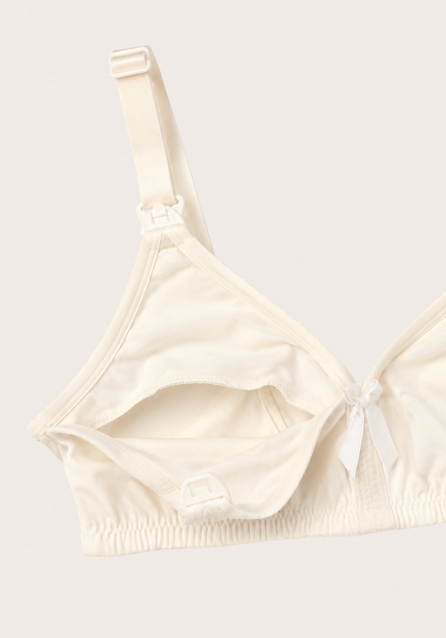 Maternal Nursing Bra: Soft Cotton Wire-Freee Nursing Bra