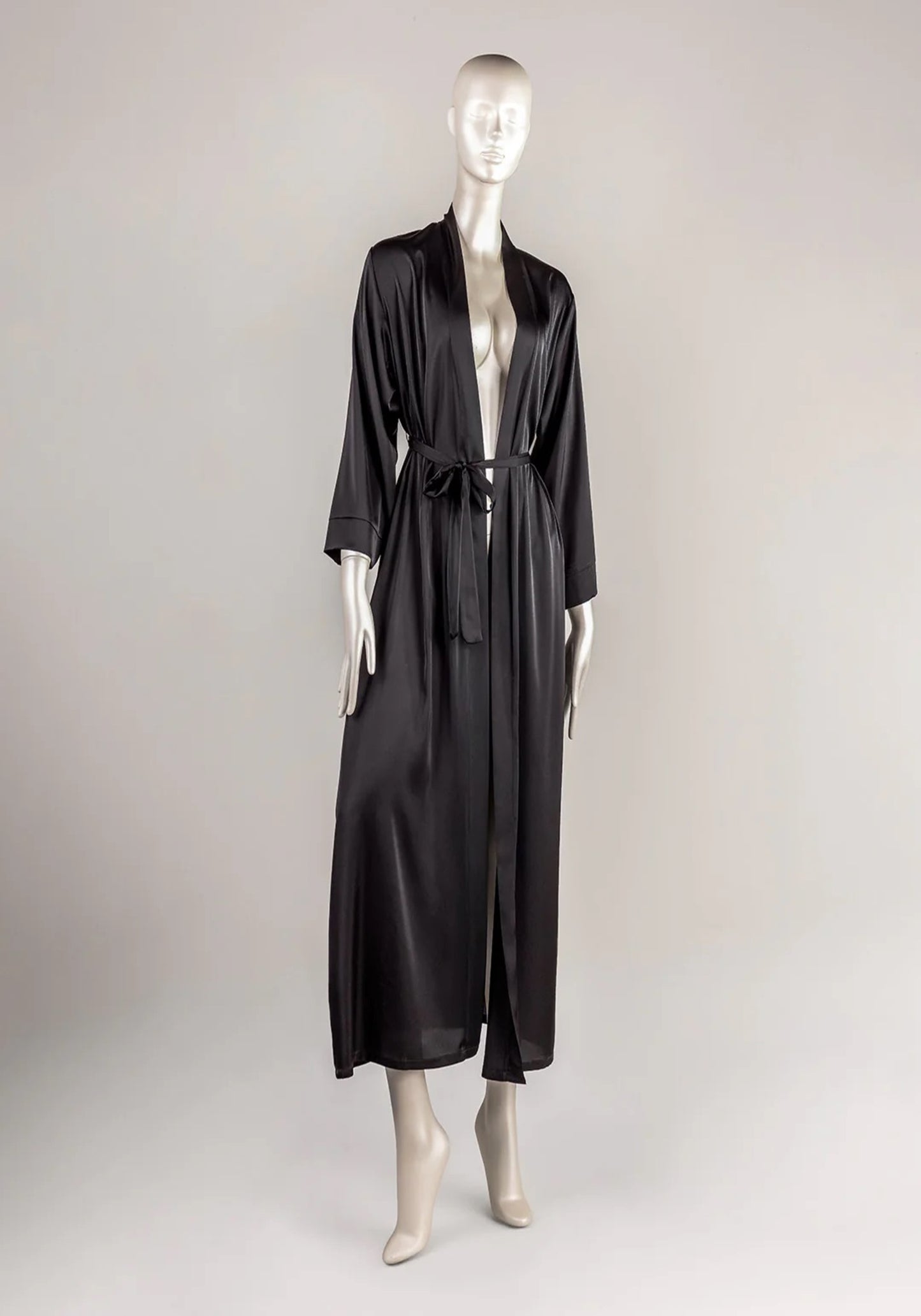 LNGR Satin Long Robe