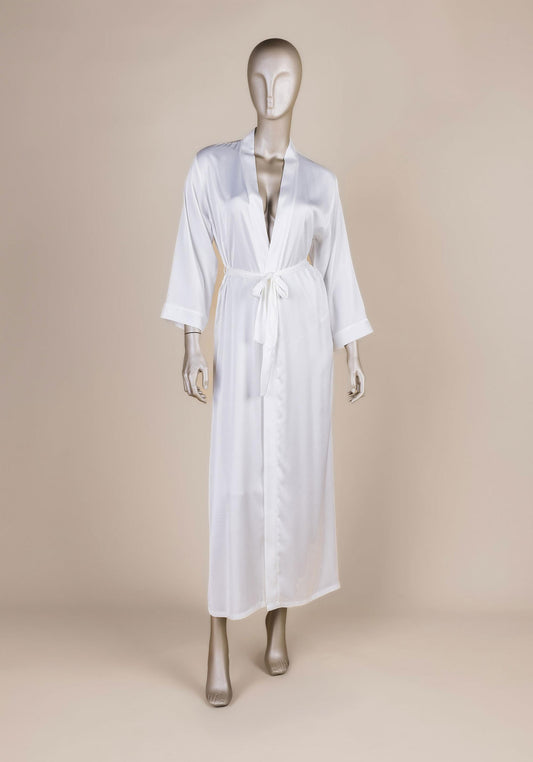 رداء طويل من الساتان من LNGR