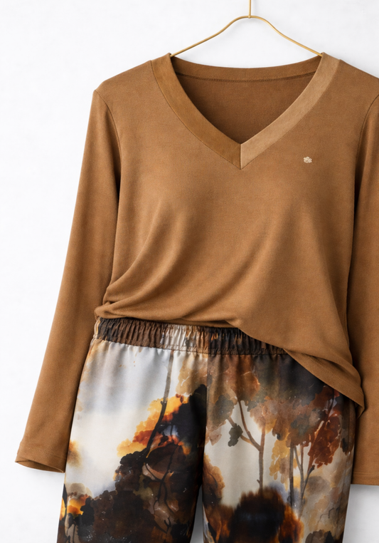 Long Sleeve Pajamas (Vis Els)