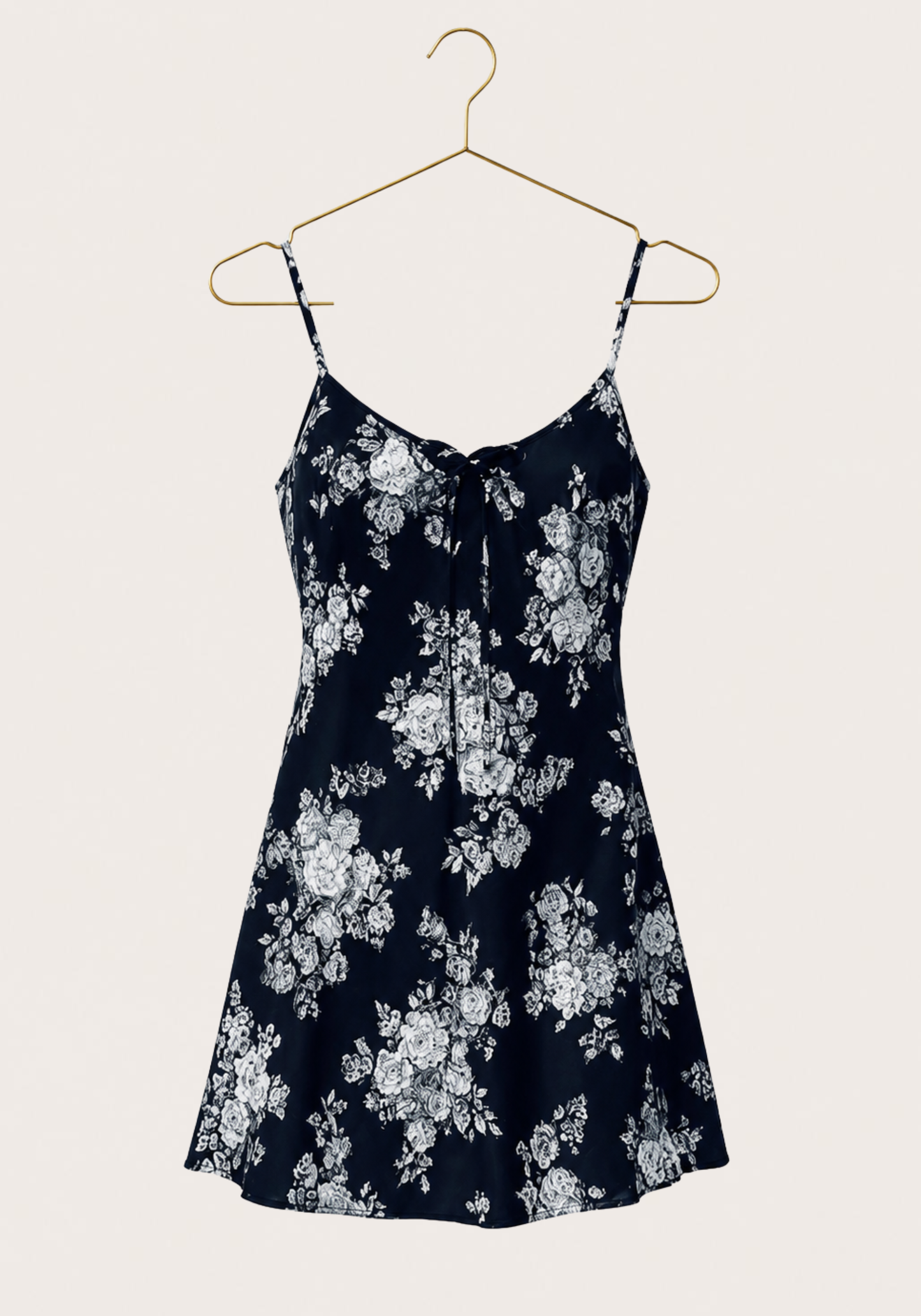 Printed Babydoll Net Back