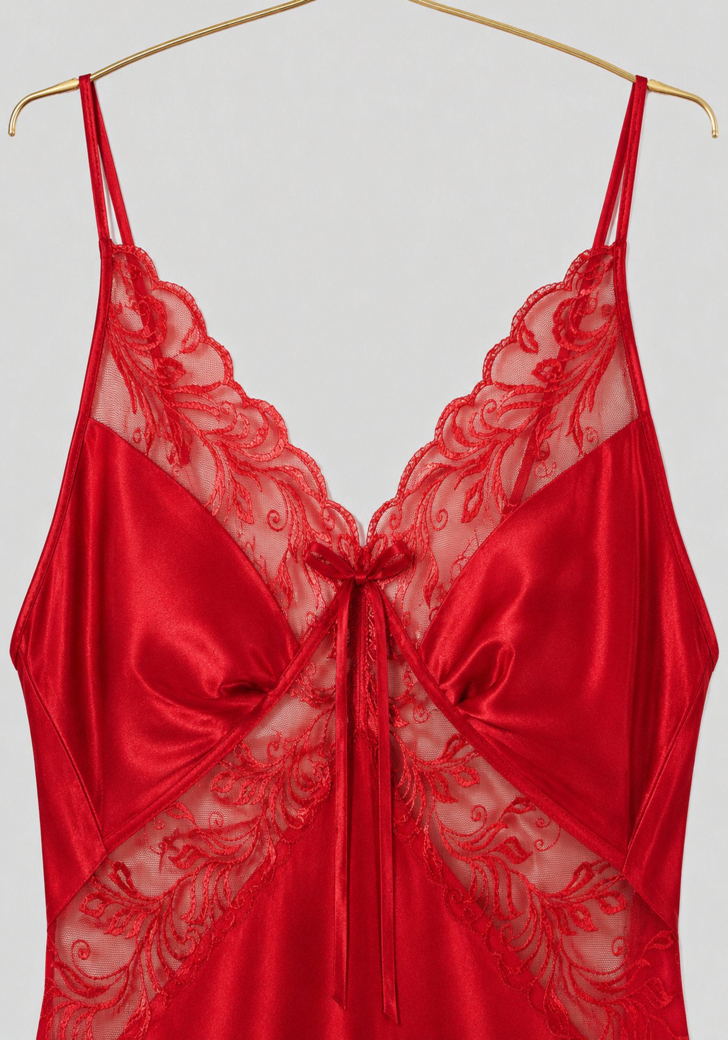 Babydoll: Satin And Toulle