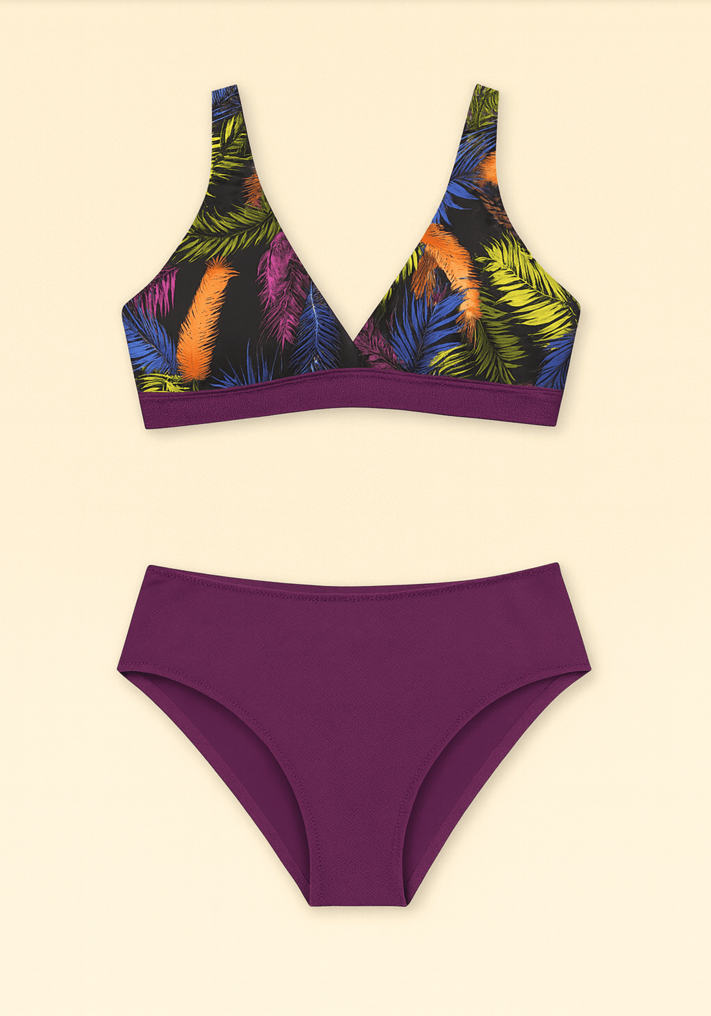 OCC Purple Swimming 2 Piece Set
